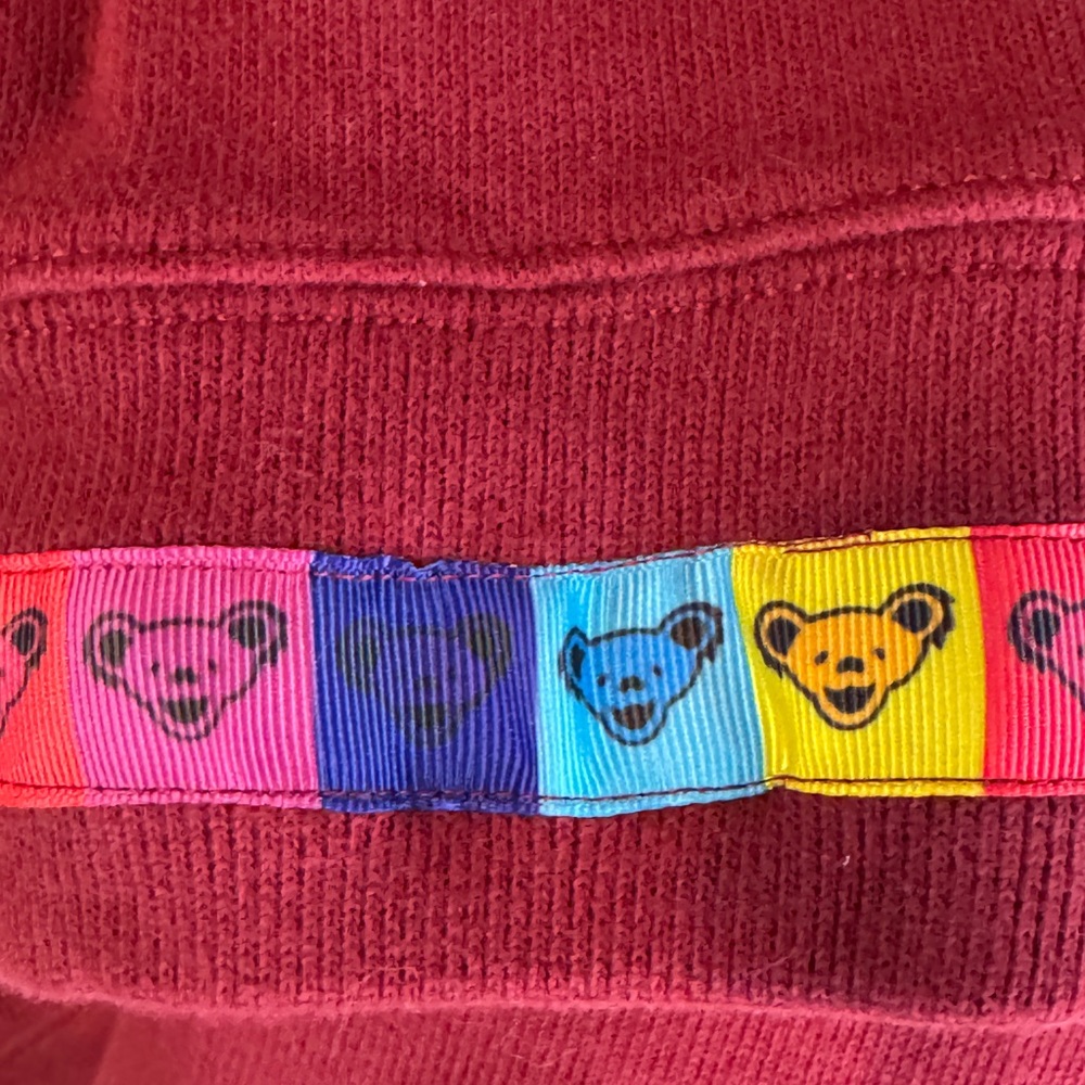 Grateful Dead 1of A Kind Dancing Bear Pull Over - image 5